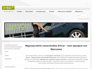 ArtCar - wynajem samochodów osobowych.